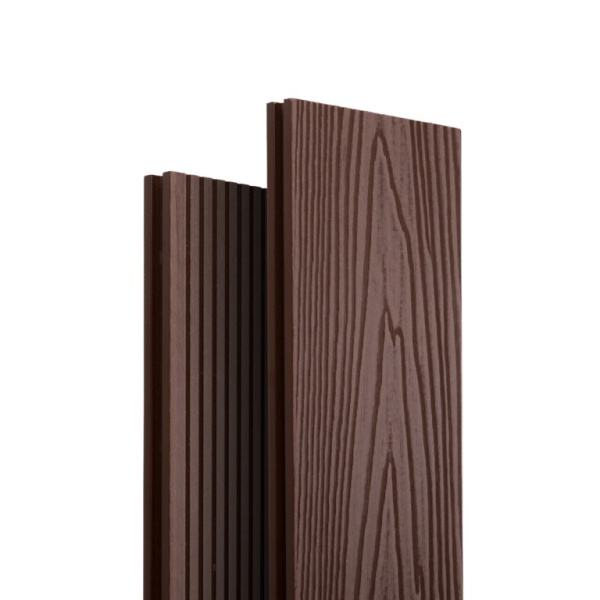Террасная доска Экодекинг Топ 146x24x3000 Шоколад